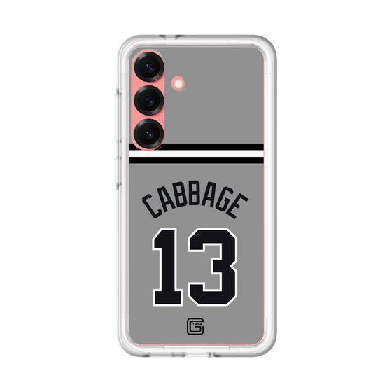 スリムプロテクションプレミアムケース［ 読売ジャイアンツ - #13 CABBAGE - ビジター ］