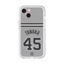 スリムプロテクションプレミアムケース［ 読売ジャイアンツ - #45 TANAKA - ビジター ］