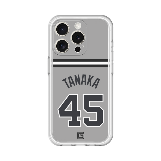 スリムプロテクションプレミアムケース［ 読売ジャイアンツ - #45 TANAKA - ビジター ］