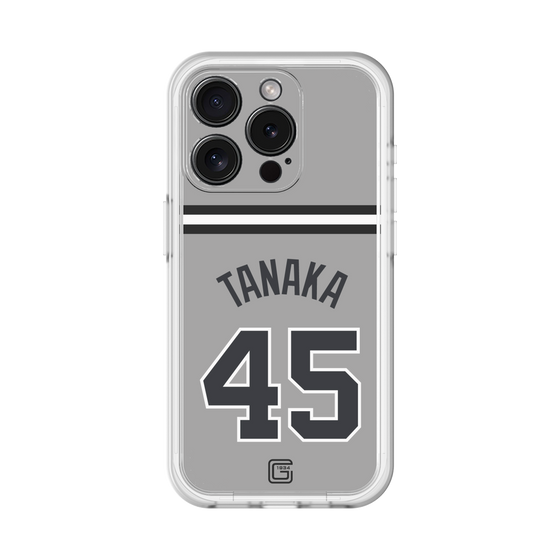 スリムプロテクションプレミアムケース［ 読売ジャイアンツ - #45 TANAKA - ビジター ］