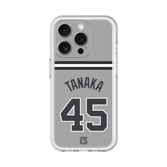 スリムプロテクションプレミアムケース［ 読売ジャイアンツ - #45 TANAKA - ビジター ］