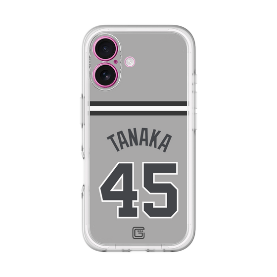 スリムプロテクションプレミアムケース［ 読売ジャイアンツ - #45 TANAKA - ビジター ］