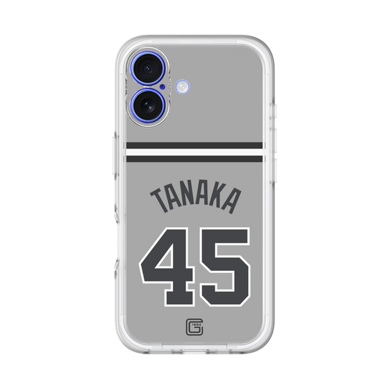 スリムプロテクションプレミアムケース［ 読売ジャイアンツ - #45 TANAKA - ビジター ］