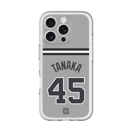 スリムプロテクションプレミアムケース［ 読売ジャイアンツ - #45 TANAKA - ビジター ］