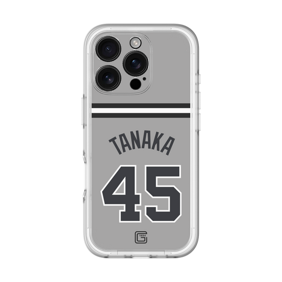 スリムプロテクションプレミアムケース［ 読売ジャイアンツ - #45 TANAKA - ビジター ］