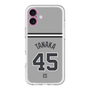 スリムプロテクションプレミアムケース［ 読売ジャイアンツ - #45 TANAKA - ビジター ］
