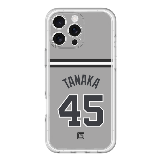 スリムプロテクションプレミアムケース［ 読売ジャイアンツ - #45 TANAKA - ビジター ］