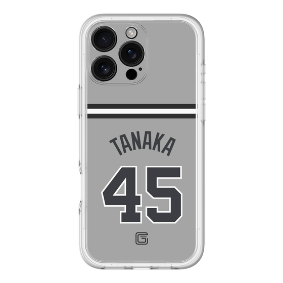 スリムプロテクションプレミアムケース［ 読売ジャイアンツ - #45 TANAKA - ビジター ］