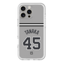 スリムプロテクションプレミアムケース［ 読売ジャイアンツ - #45 TANAKA - ビジター ］