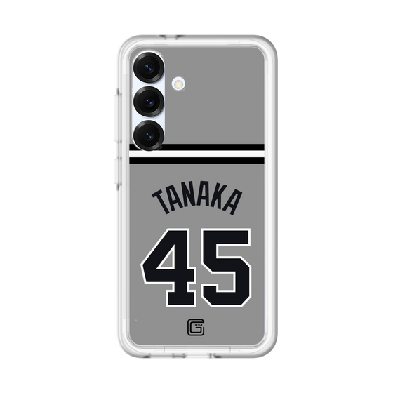 スリムプロテクションプレミアムケース［ 読売ジャイアンツ - #45 TANAKA - ビジター ］