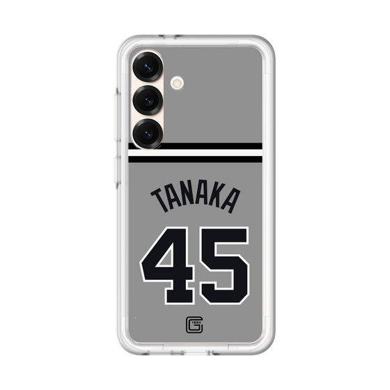 スリムプロテクションプレミアムケース［ 読売ジャイアンツ - #45 TANAKA - ビジター ］