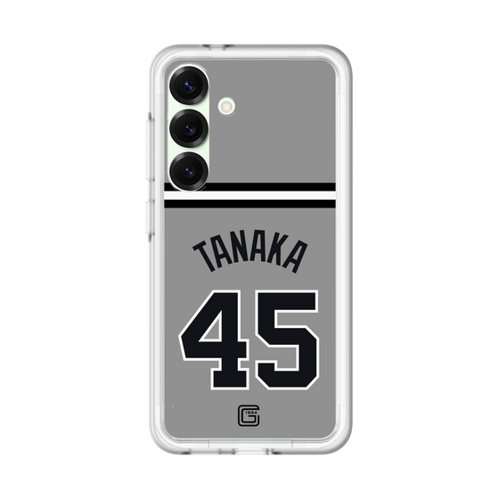 スリムプロテクションプレミアムケース［ 読売ジャイアンツ - #45 TANAKA - ビジター ］