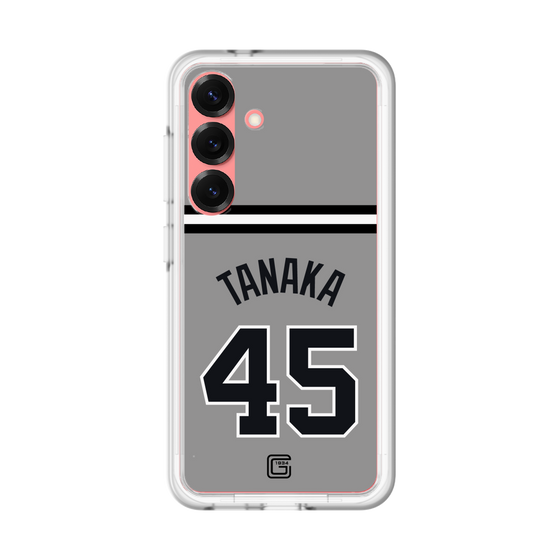 スリムプロテクションプレミアムケース［ 読売ジャイアンツ - #45 TANAKA - ビジター ］