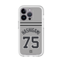 スリムプロテクションプレミアムケース［ 読売ジャイアンツ - #75 HASHIGAMI - ビジター ］