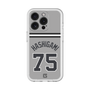 スリムプロテクションプレミアムケース［ 読売ジャイアンツ - #75 HASHIGAMI - ビジター ］