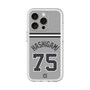 スリムプロテクションプレミアムケース［ 読売ジャイアンツ - #75 HASHIGAMI - ビジター ］