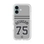 スリムプロテクションプレミアムケース［ 読売ジャイアンツ - #75 HASHIGAMI - ビジター ］