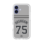 スリムプロテクションプレミアムケース［ 読売ジャイアンツ - #75 HASHIGAMI - ビジター ］