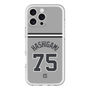 スリムプロテクションプレミアムケース［ 読売ジャイアンツ - #75 HASHIGAMI - ビジター ］