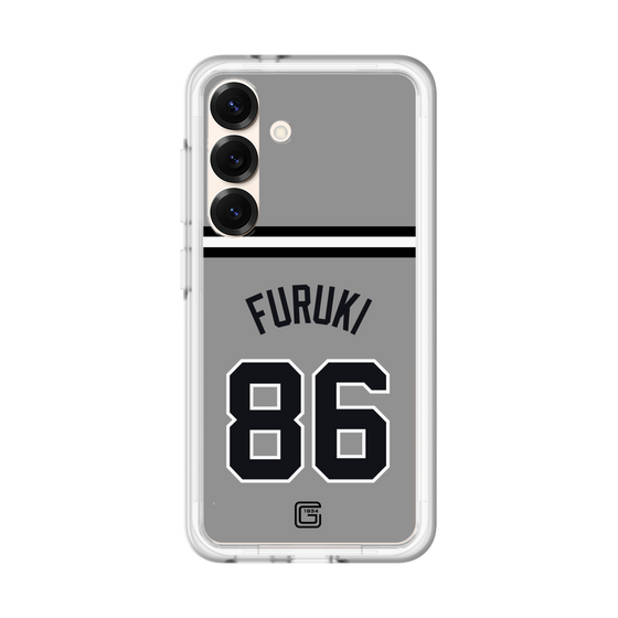 スリムプロテクションプレミアムケース［ 読売ジャイアンツ - #86 FURUKI - ビジター ］
