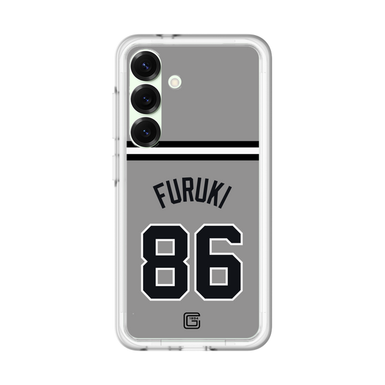 スリムプロテクションプレミアムケース［ 読売ジャイアンツ - #86 FURUKI - ビジター ］
