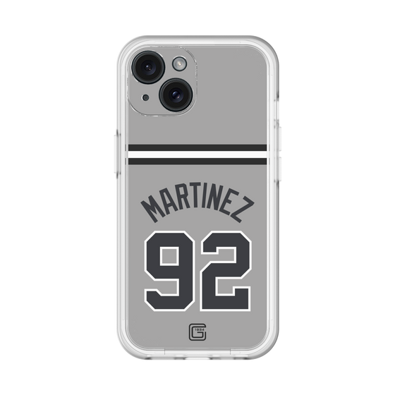 スリムプロテクションプレミアムケース［ 読売ジャイアンツ - #92 MARTINEZ - ビジター ］