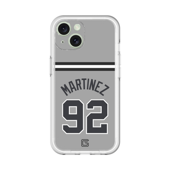 スリムプロテクションプレミアムケース［ 読売ジャイアンツ - #92 MARTINEZ - ビジター ］