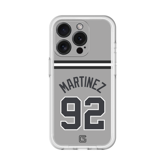 スリムプロテクションプレミアムケース［ 読売ジャイアンツ - #92 MARTINEZ - ビジター ］
