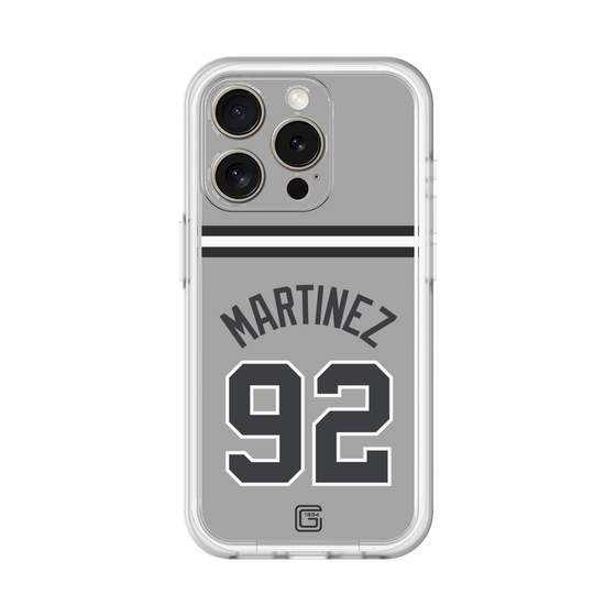 スリムプロテクションプレミアムケース［ 読売ジャイアンツ - #92 MARTINEZ - ビジター ］