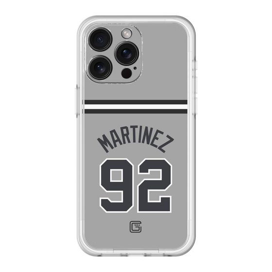 スリムプロテクションプレミアムケース［ 読売ジャイアンツ - #92 MARTINEZ - ビジター ］