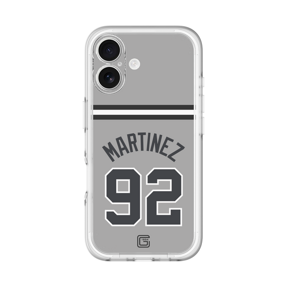 スリムプロテクションプレミアムケース［ 読売ジャイアンツ - #92 MARTINEZ - ビジター ］