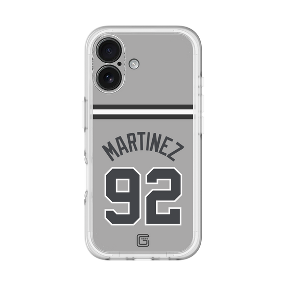 スリムプロテクションプレミアムケース［ 読売ジャイアンツ - #92 MARTINEZ - ビジター ］