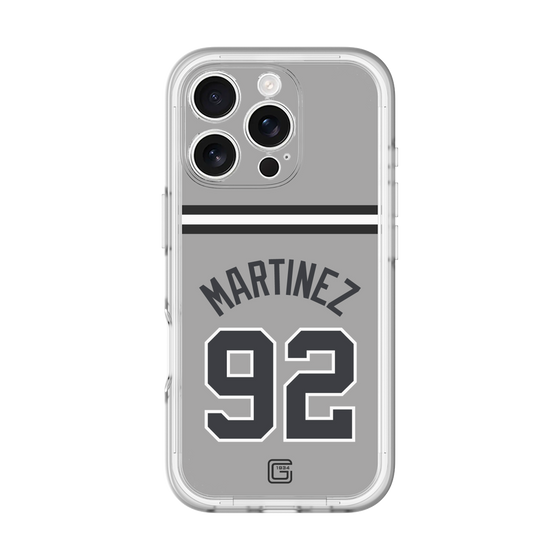 スリムプロテクションプレミアムケース［ 読売ジャイアンツ - #92 MARTINEZ - ビジター ］