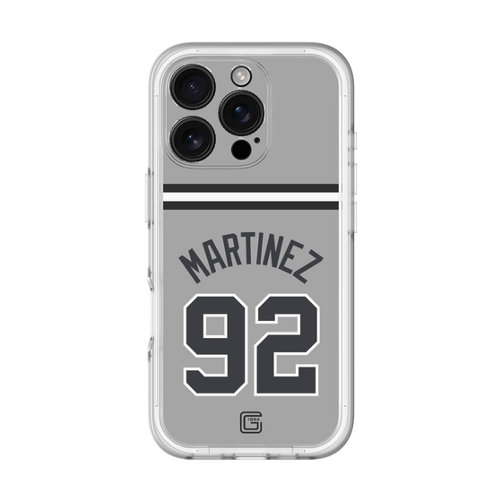 スリムプロテクションプレミアムケース［ 読売ジャイアンツ - #92 MARTINEZ - ビジター ］