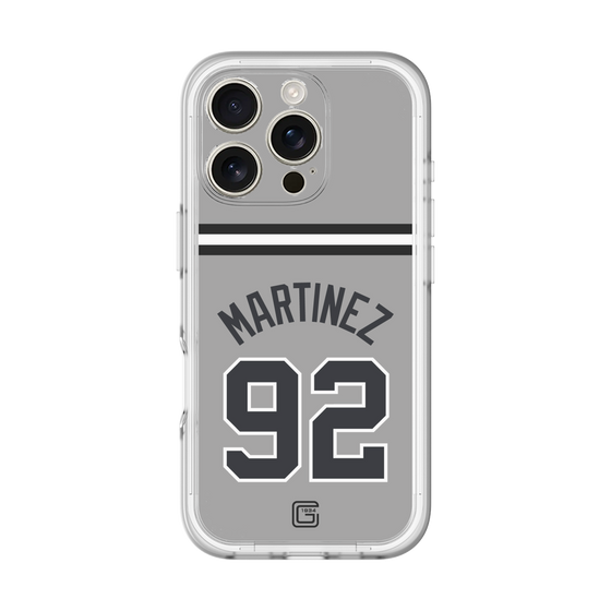 スリムプロテクションプレミアムケース［ 読売ジャイアンツ - #92 MARTINEZ - ビジター ］
