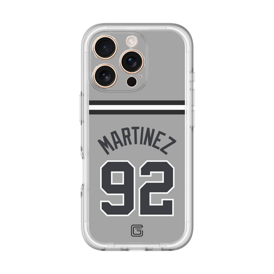 スリムプロテクションプレミアムケース［ 読売ジャイアンツ - #92 MARTINEZ - ビジター ］