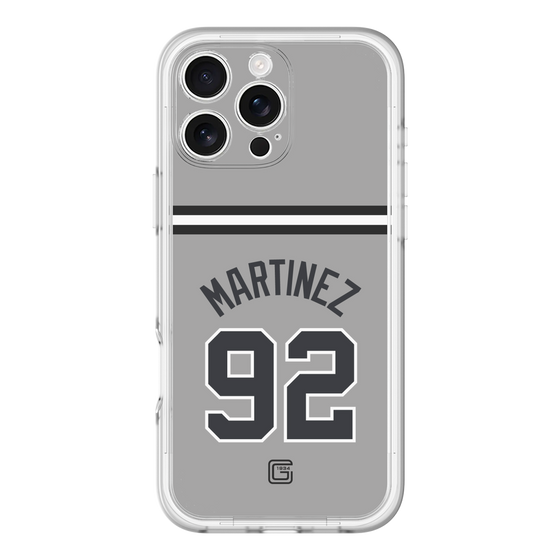 スリムプロテクションプレミアムケース［ 読売ジャイアンツ - #92 MARTINEZ - ビジター ］