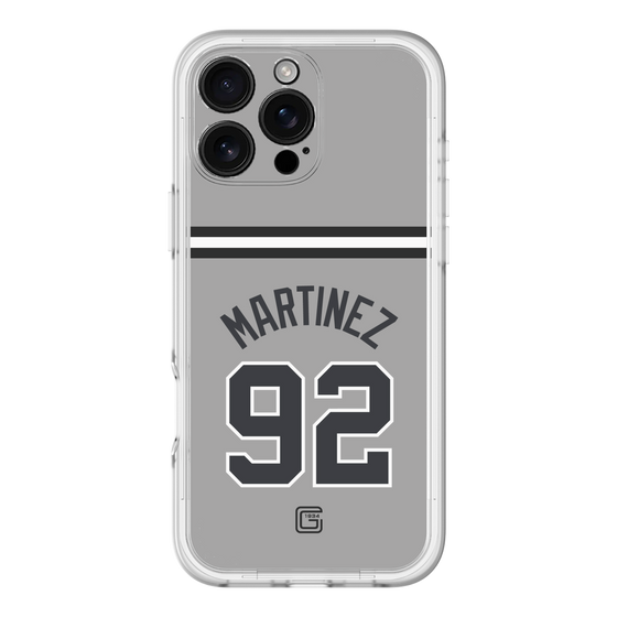 スリムプロテクションプレミアムケース［ 読売ジャイアンツ - #92 MARTINEZ - ビジター ］