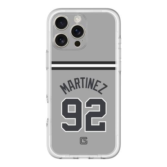 スリムプロテクションプレミアムケース［ 読売ジャイアンツ - #92 MARTINEZ - ビジター ］