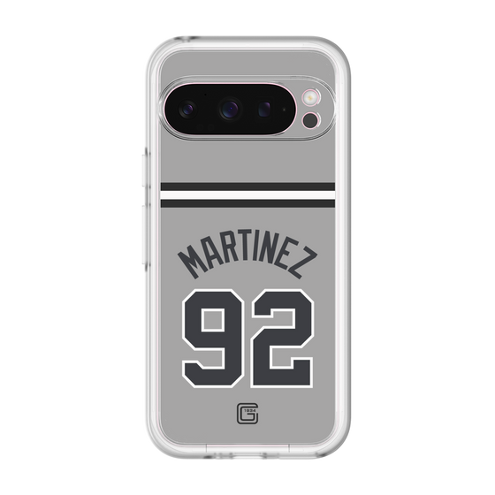 スリムプロテクションプレミアムケース［ 読売ジャイアンツ - #92 MARTINEZ - ビジター ］