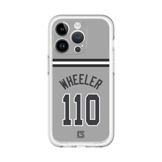 スリムプロテクションプレミアムケース［ 読売ジャイアンツ - #110 WHEELER - ビジター ］