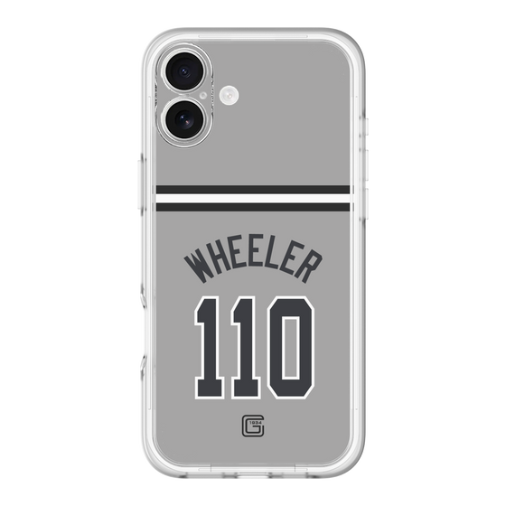 スリムプロテクションプレミアムケース［ 読売ジャイアンツ - #110 WHEELER - ビジター ］