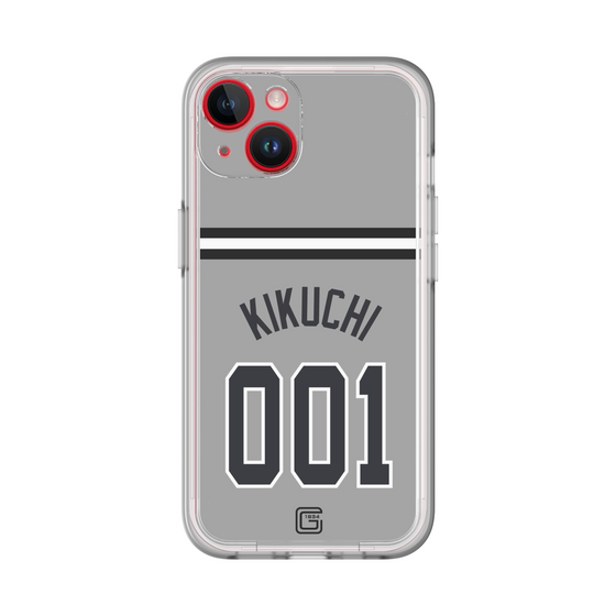 スリムプロテクションプレミアムケース［ 読売ジャイアンツ - #001 KIKUCHI - ビジター ］
