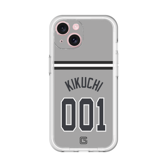 スリムプロテクションプレミアムケース［ 読売ジャイアンツ - #001 KIKUCHI - ビジター ］