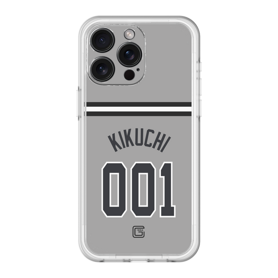 スリムプロテクションプレミアムケース［ 読売ジャイアンツ - #001 KIKUCHI - ビジター ］