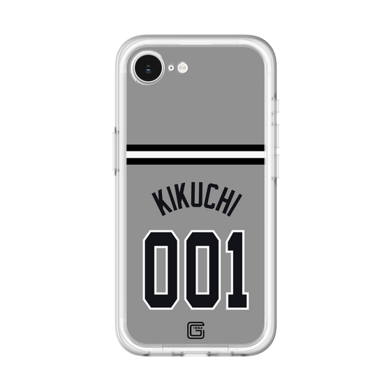 スリムプロテクションプレミアムケース［ 読売ジャイアンツ - #001 KIKUCHI - ビジター ］
