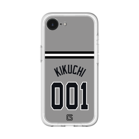 スリムプロテクションプレミアムケース［ 読売ジャイアンツ - #001 KIKUCHI - ビジター ］