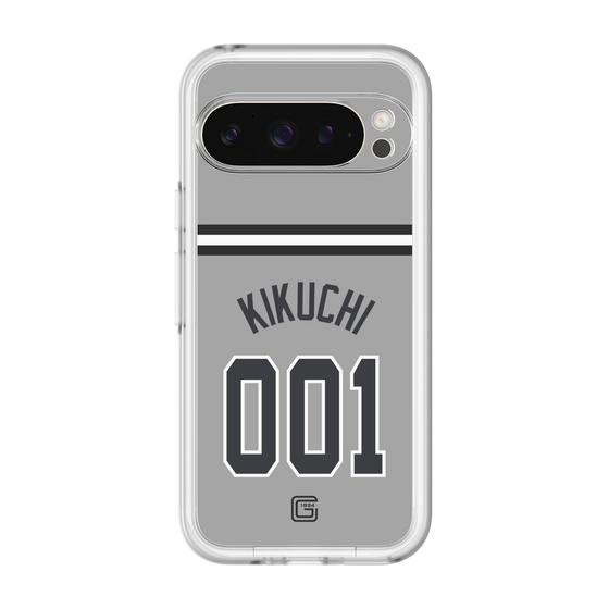 スリムプロテクションプレミアムケース［ 読売ジャイアンツ - #001 KIKUCHI - ビジター ］