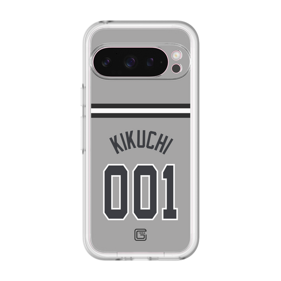 スリムプロテクションプレミアムケース［ 読売ジャイアンツ - #001 KIKUCHI - ビジター ］