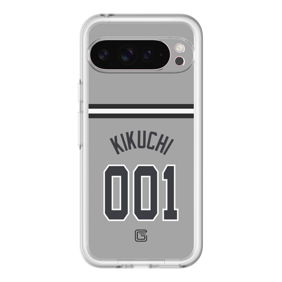 スリムプロテクションプレミアムケース［ 読売ジャイアンツ - #001 KIKUCHI - ビジター ］